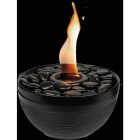 Sterno Medium Onyx with Black Lid Tabletop Fire Pit Image 5