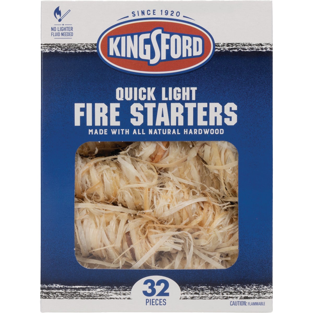 Kingsford Quick Light Odorless All Natural Wooden Fire Starter Rolls (32-Pack) Image 1