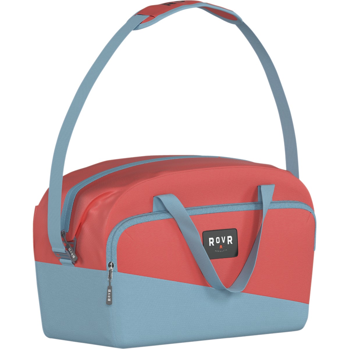 RovR Products TravelR 36-Can Soft Cooler Duffel with Shoulder Strap, Coral
