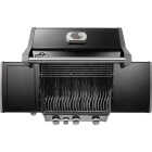 Napoleon Rogue Pro 425 3-Burner LP Gas Grill with Infrared Side Burner, Black Image 3