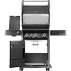 Napoleon Rogue Pro 425 3-Burner LP Gas Grill with Infrared Side Burner, Black Image 5