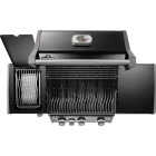 Napoleon Rogue Pro 425 3-Burner LP Gas Grill with Infrared Side Burner, Black Image 4