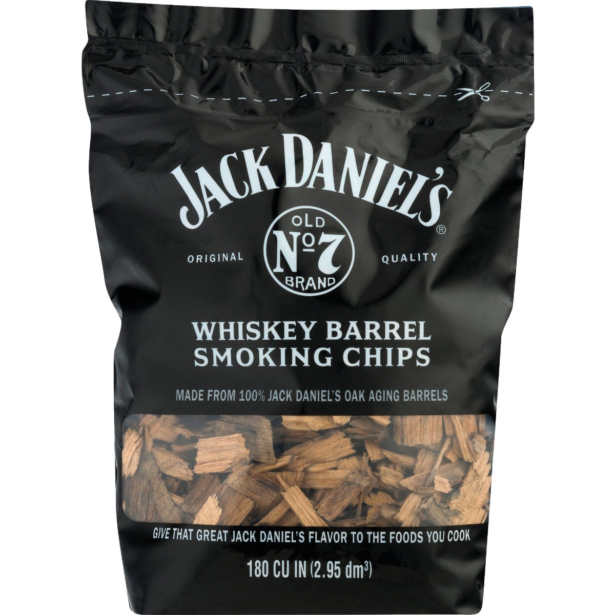 Jack Daniel's 180 Cu. In. Whiskey Barrel Wood Smoking Chips Image 3