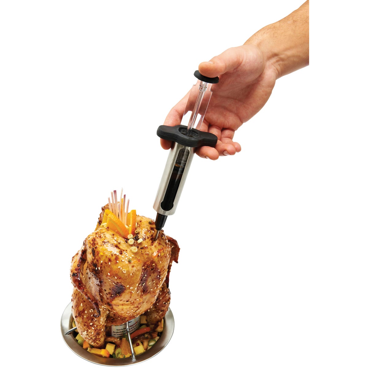 Broil King Stainless Steel 8 In. Premium Meat injector Image 3