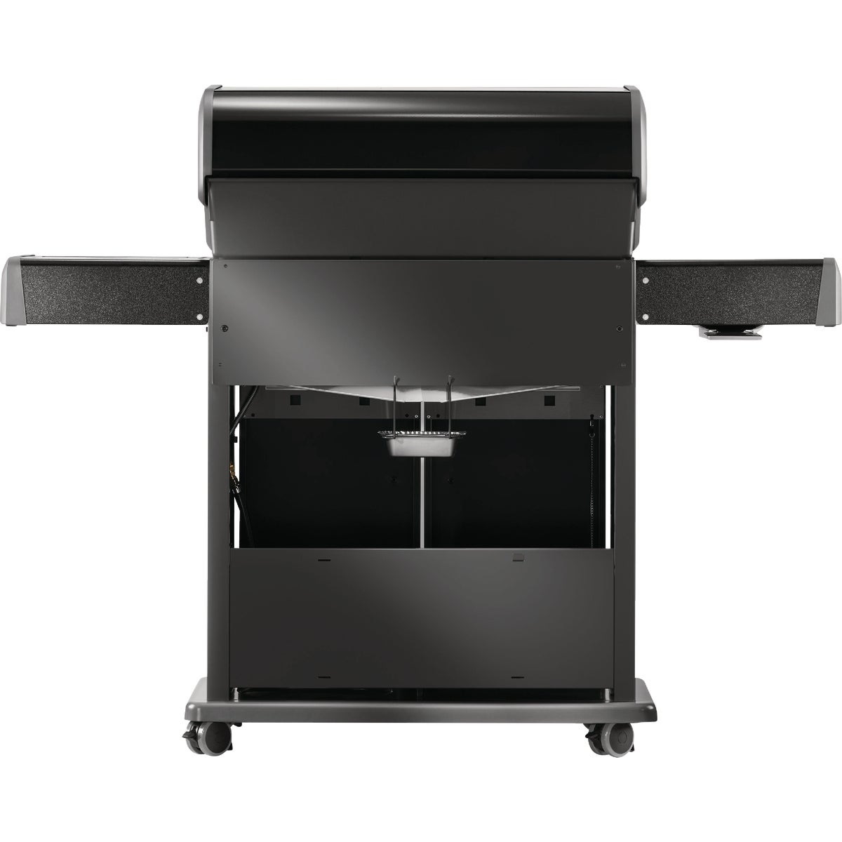 Napoleon Rogue Pro 525 4-Burner LP Gas Grill with Infrared Side Burner, Black Image 4