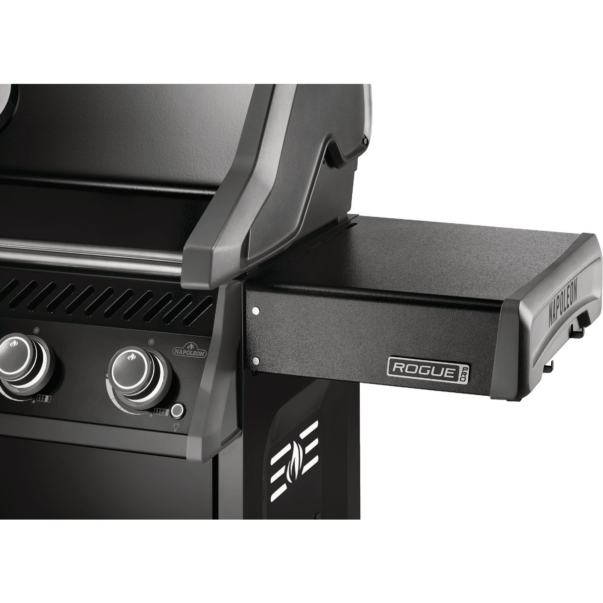 Napoleon Rogue Pro 525 4-Burner LP Gas Grill with Infrared Side Burner, Black Image 2