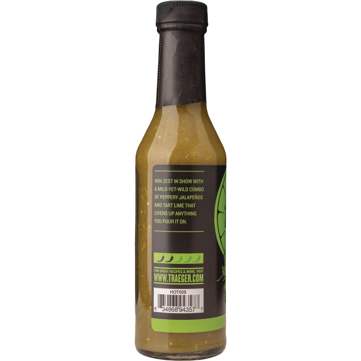 Traeger 8.75 Oz. Jalapeno & Lime Hot Sauce Image 6