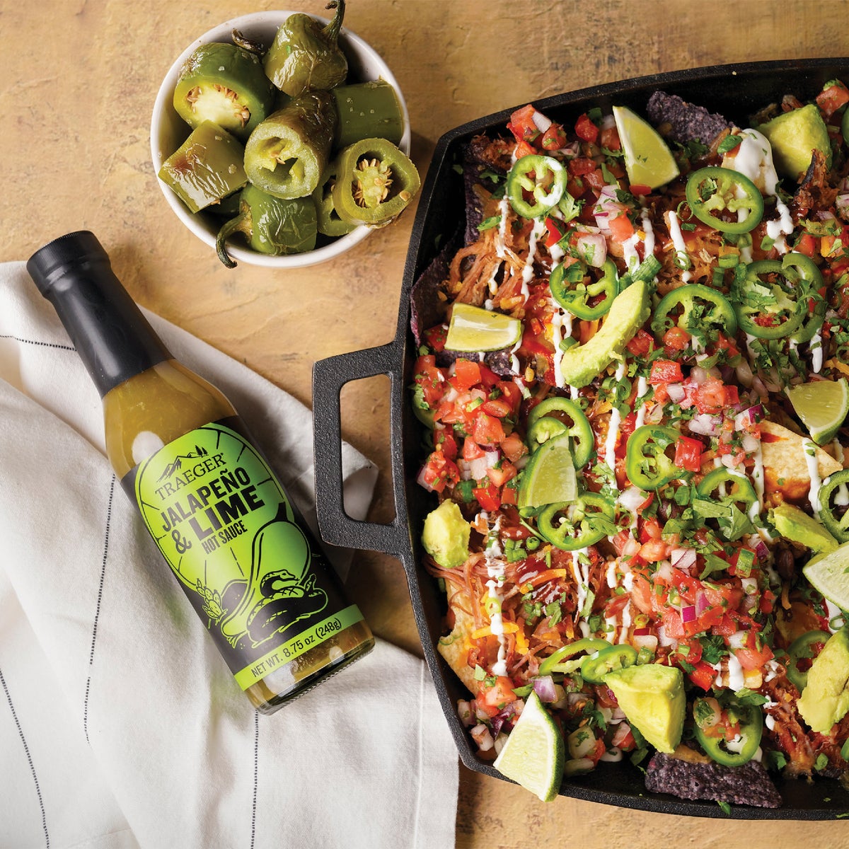 Traeger 8.75 Oz. Jalapeno & Lime Hot Sauce Image 5
