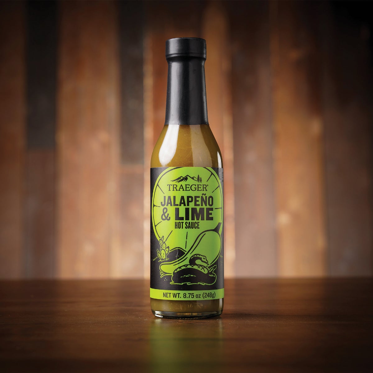 Traeger 8.75 Oz. Jalapeno & Lime Hot Sauce Image 3