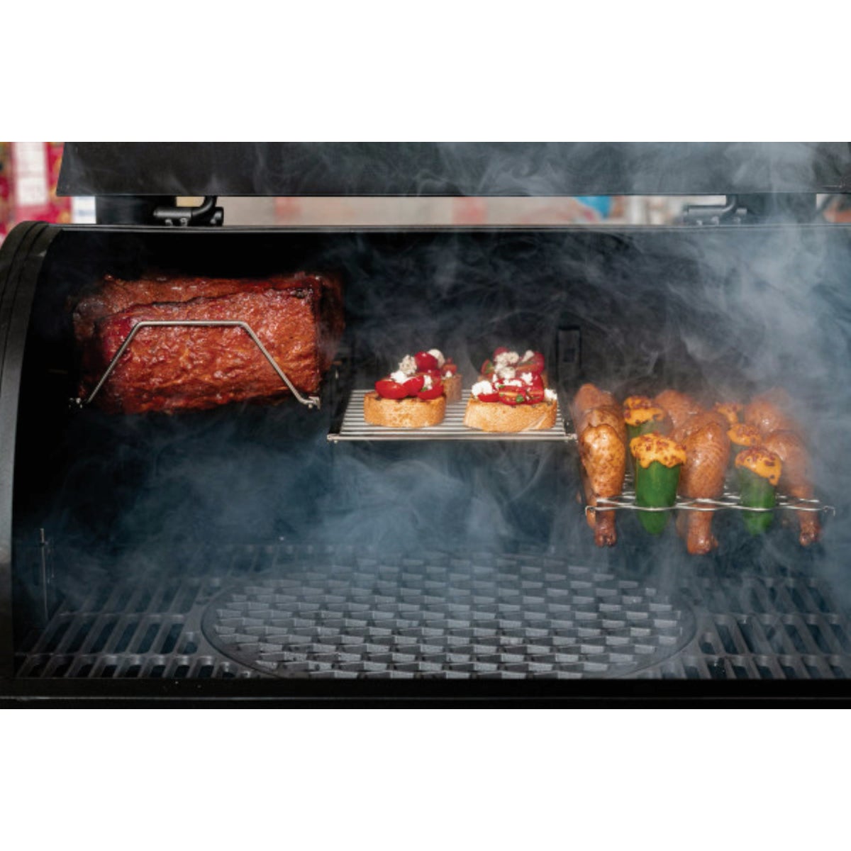 Oklahoma Joe's Steel Rib Rack Flex Rack Image 3