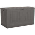Suncast 200 Gal. XL Stone Gray Deck Box Image 1