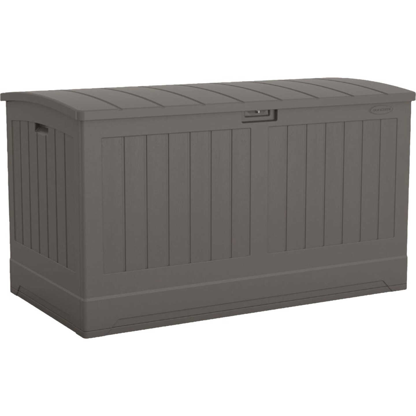 Suncast 200 Gal. XL Stone Gray Deck Box Image 1
