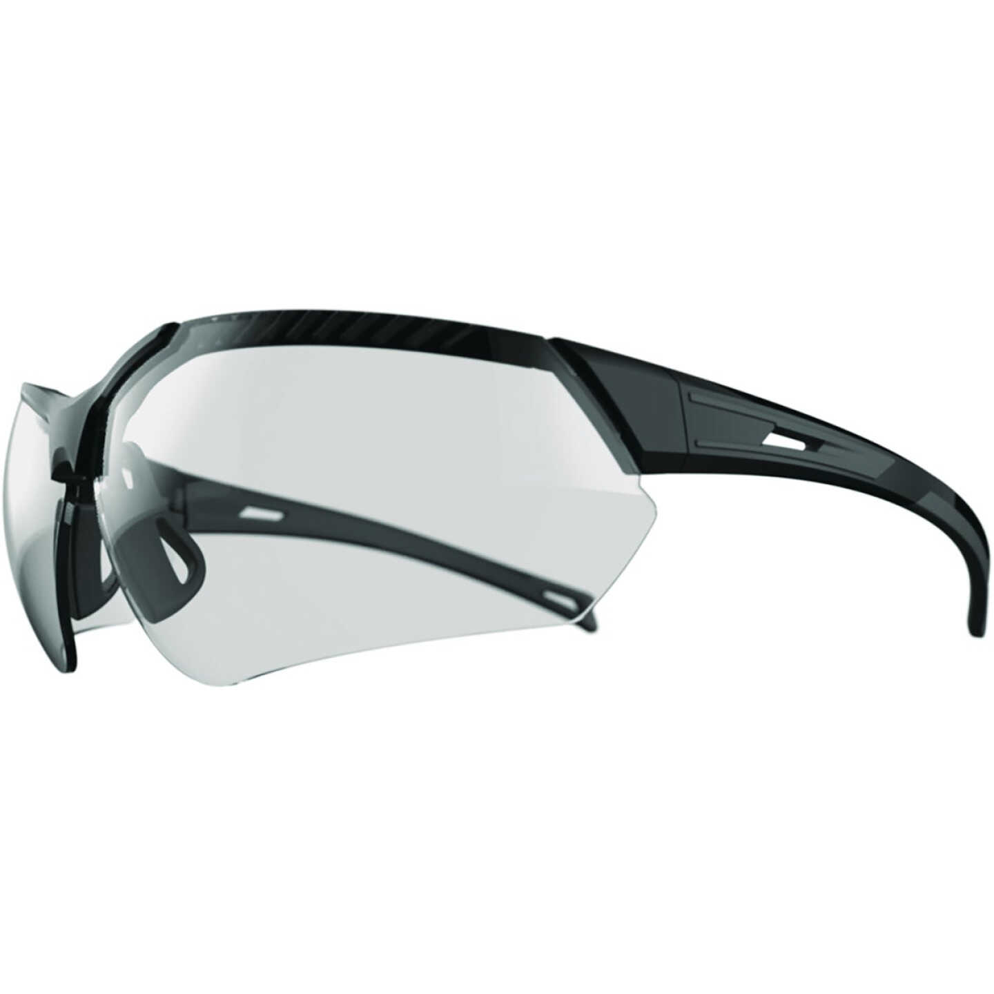 I-Form Helix Black Frame Safety Glasses with Clear Lenses Image 1