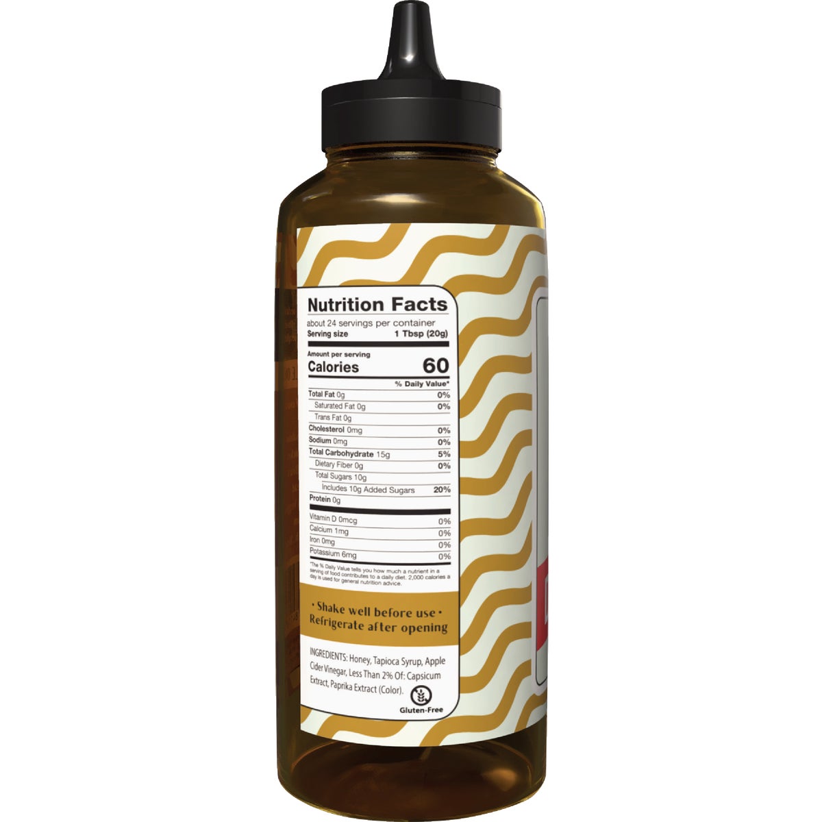 Urban Slicer Pizza Worx 16.8 Oz. Hot Honey Drizzler Image 5