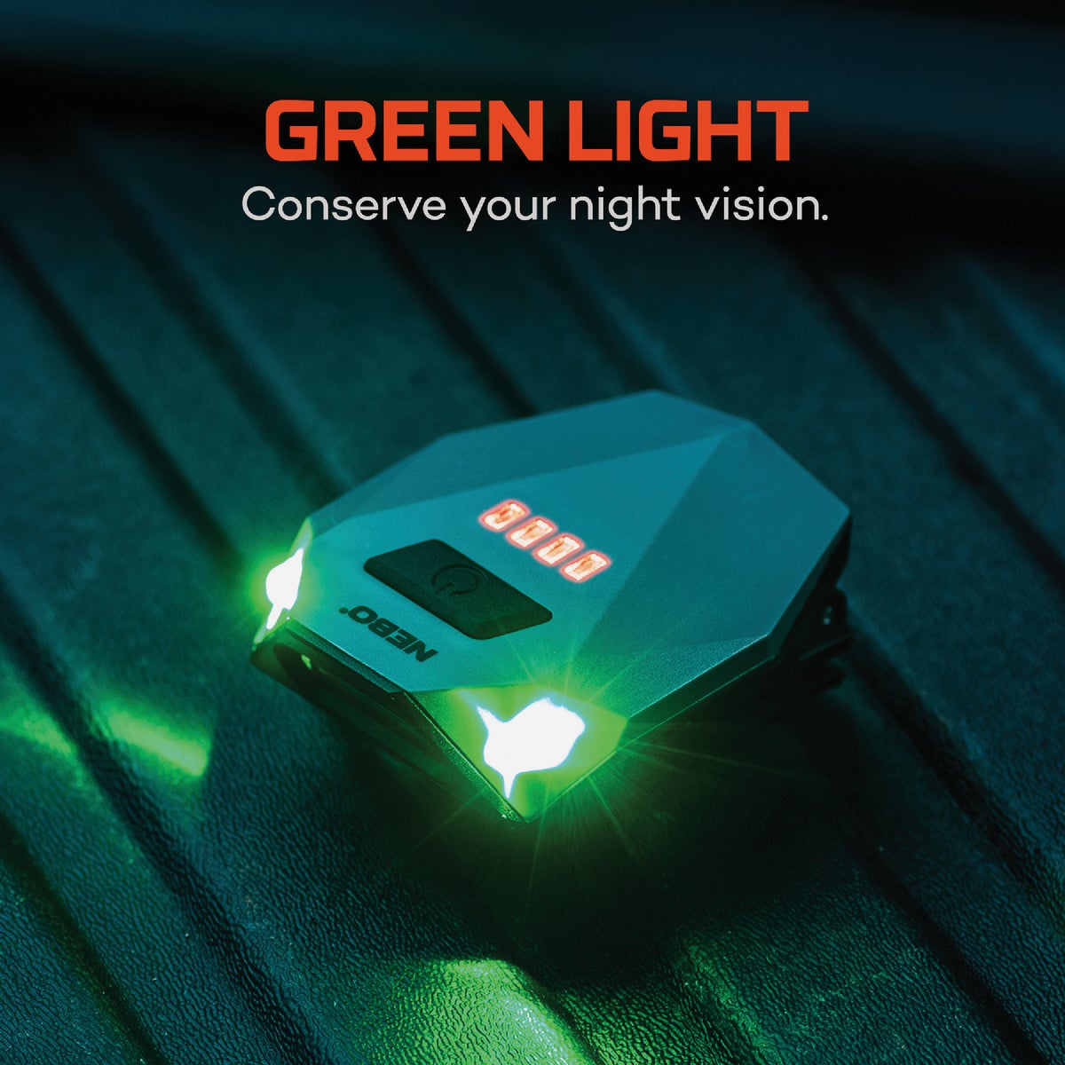 Nebo Einstein 50 Lm. LED Rechargeable Cap Light Image 4