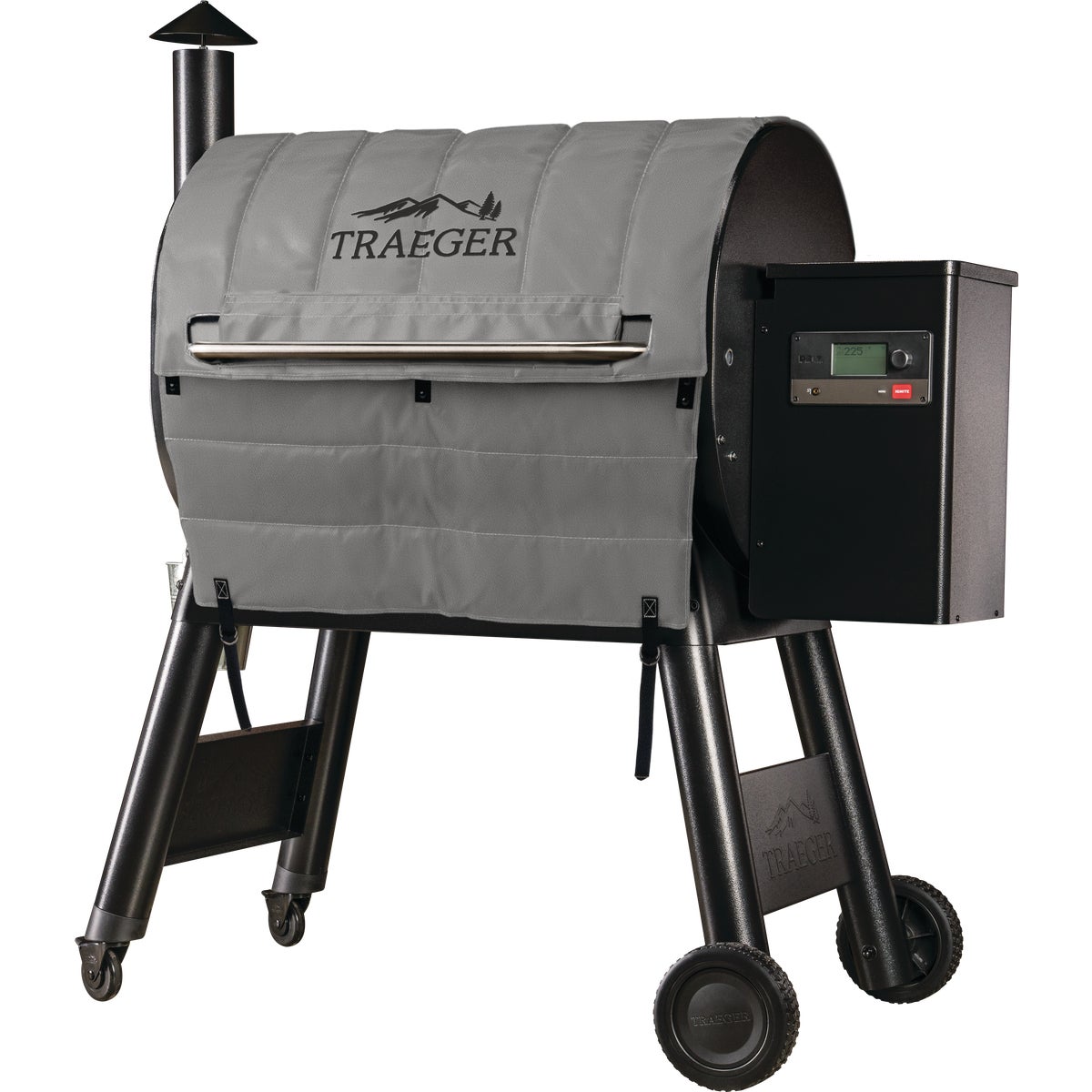 Traeger Gray Pro 780 Insulated Blanket Grill Cover Image 1