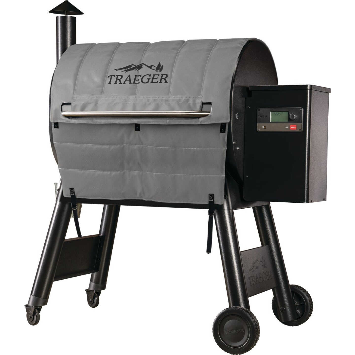 Traeger Gray Pro 780 Insulated Blanket Grill Cover Image 1