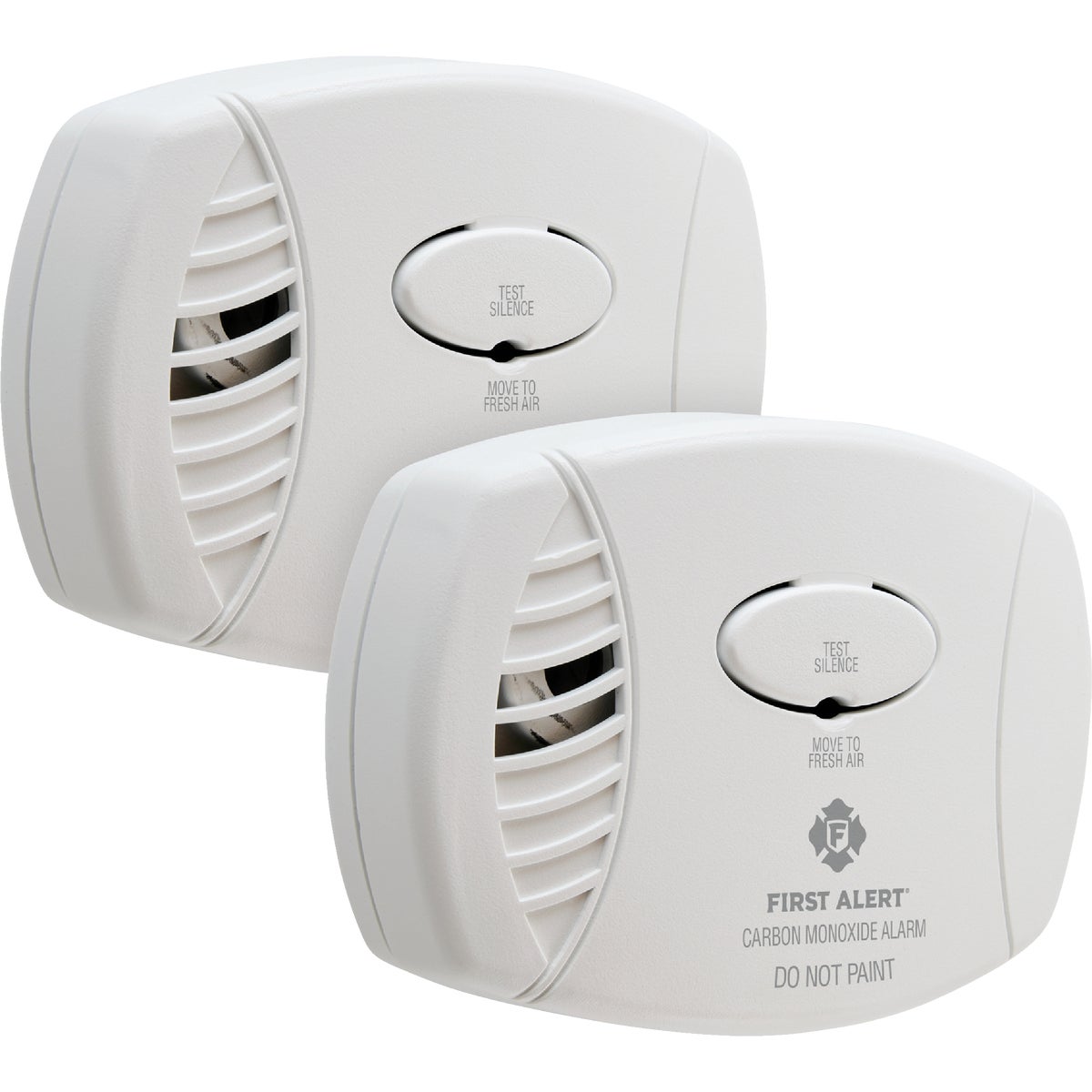 First Alert CO606 Plug-In 120V Electrochemical Carbon Monoxide Alarm with Battery Backup (2-Pack) Image 3