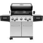 Broil King Regal S590 5-Burner Stainless Steel 55,000 BTU Natural Gas Grill with 10,000 BTU Side-Burner Image 5