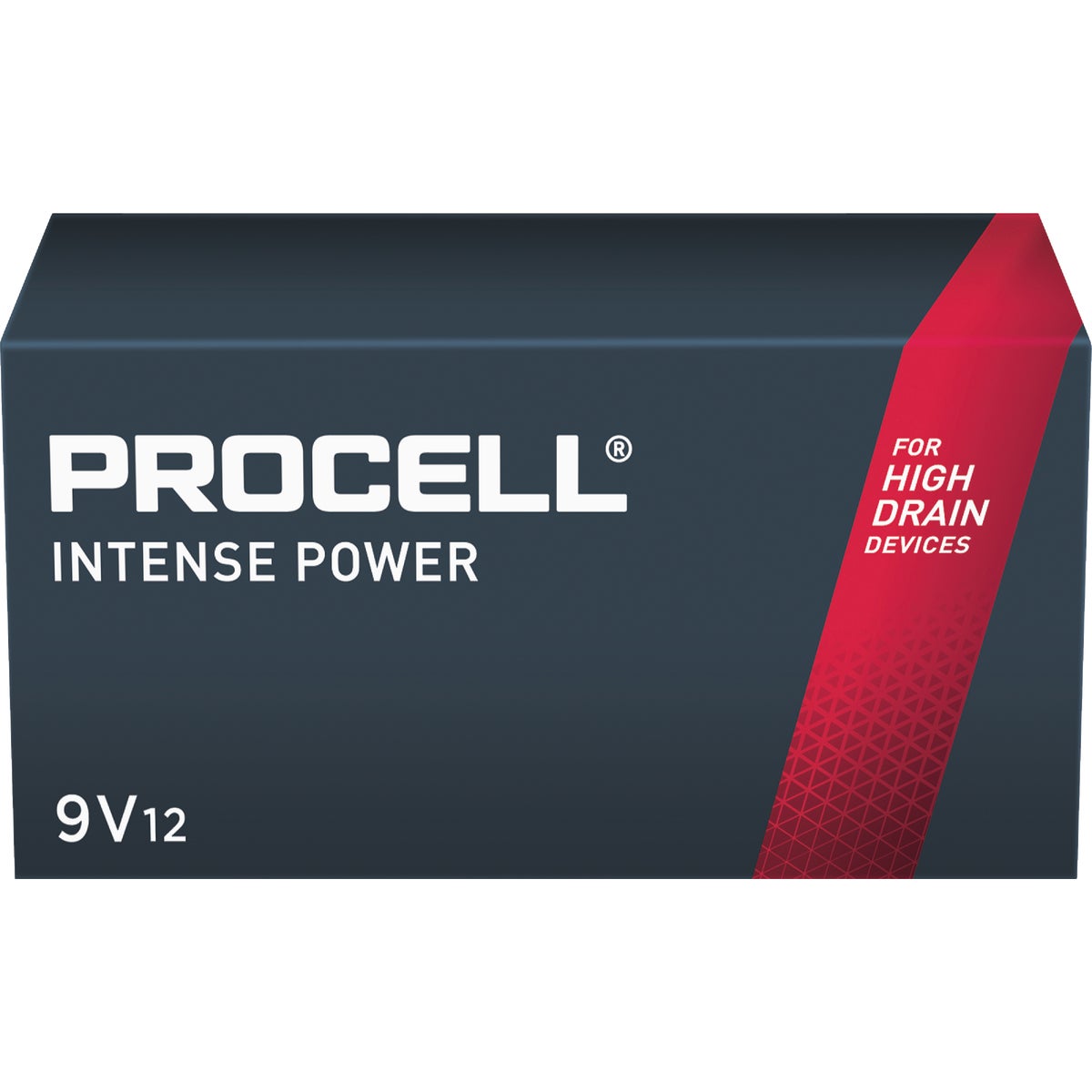 Procell 9V Alkaline Intense Power Battery (12-Pack) Image 2