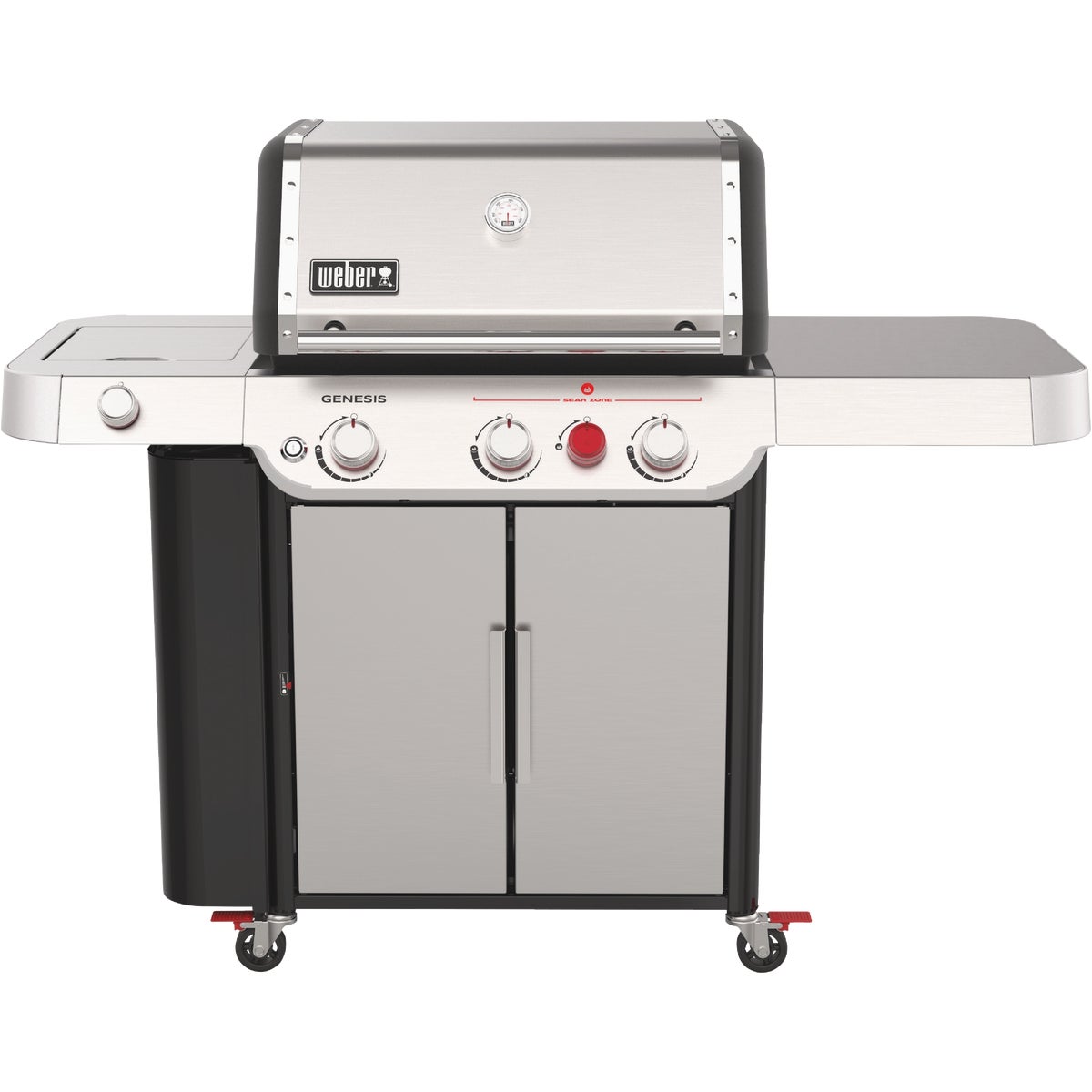 Weber Genesis S-335 3-Burner Natural Gas Grill, Stainless Steel