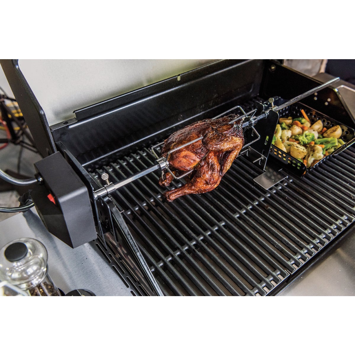 Char-Broil Universal Electric Rotisserie Image 3