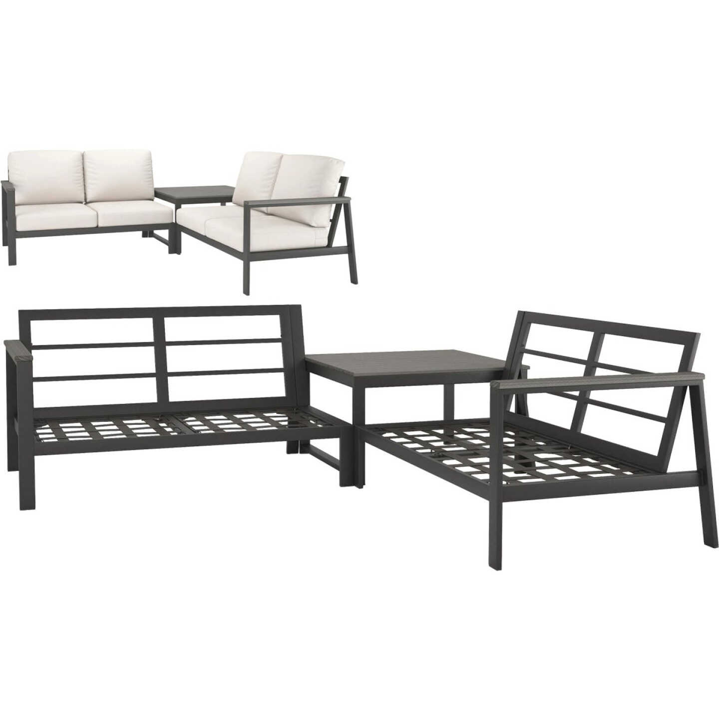 Northcape International Rockton 3-Piece Sectional Set (Frames Only) Image 2