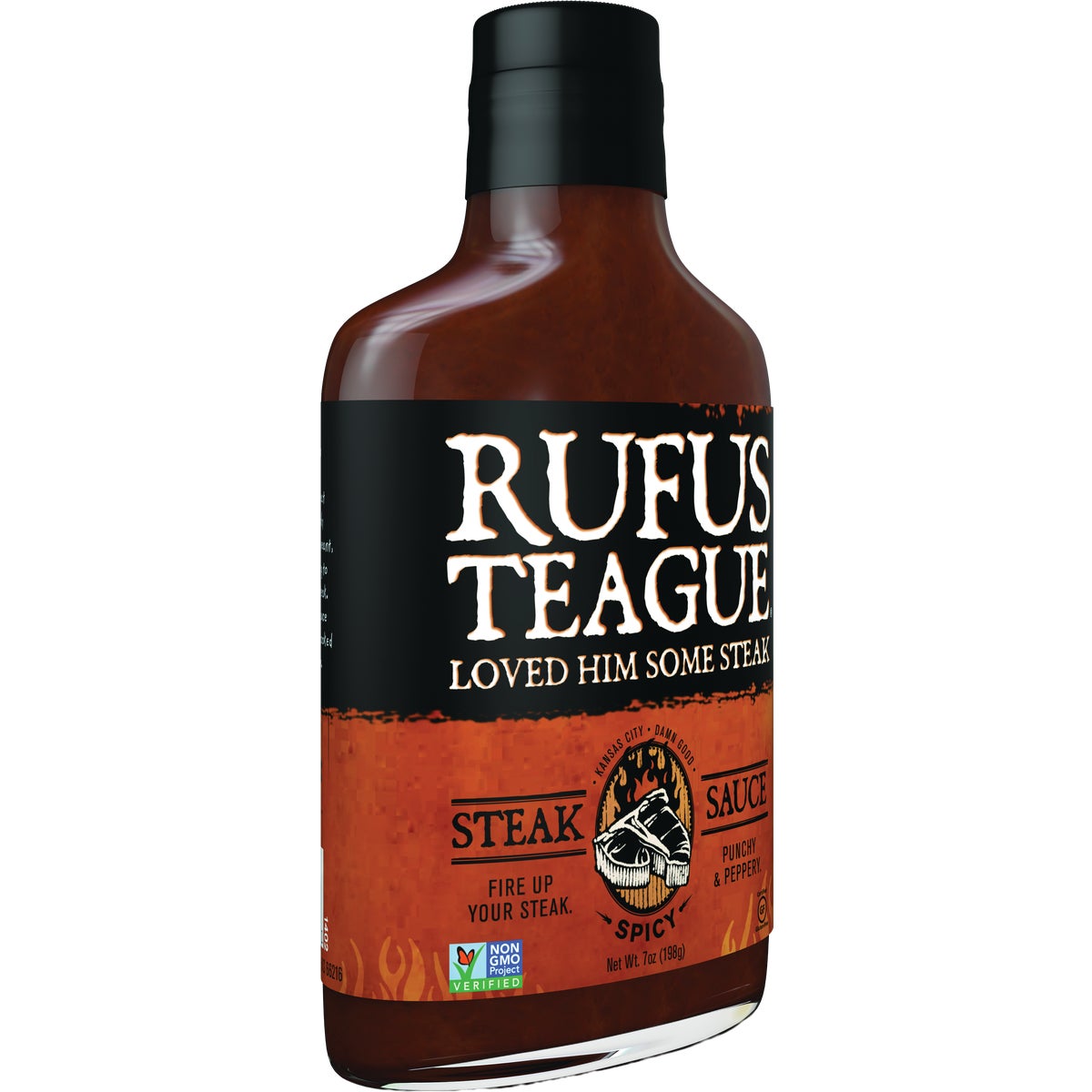 Rufus Teague 7 Oz. Spicy Steak Sauce Image 3