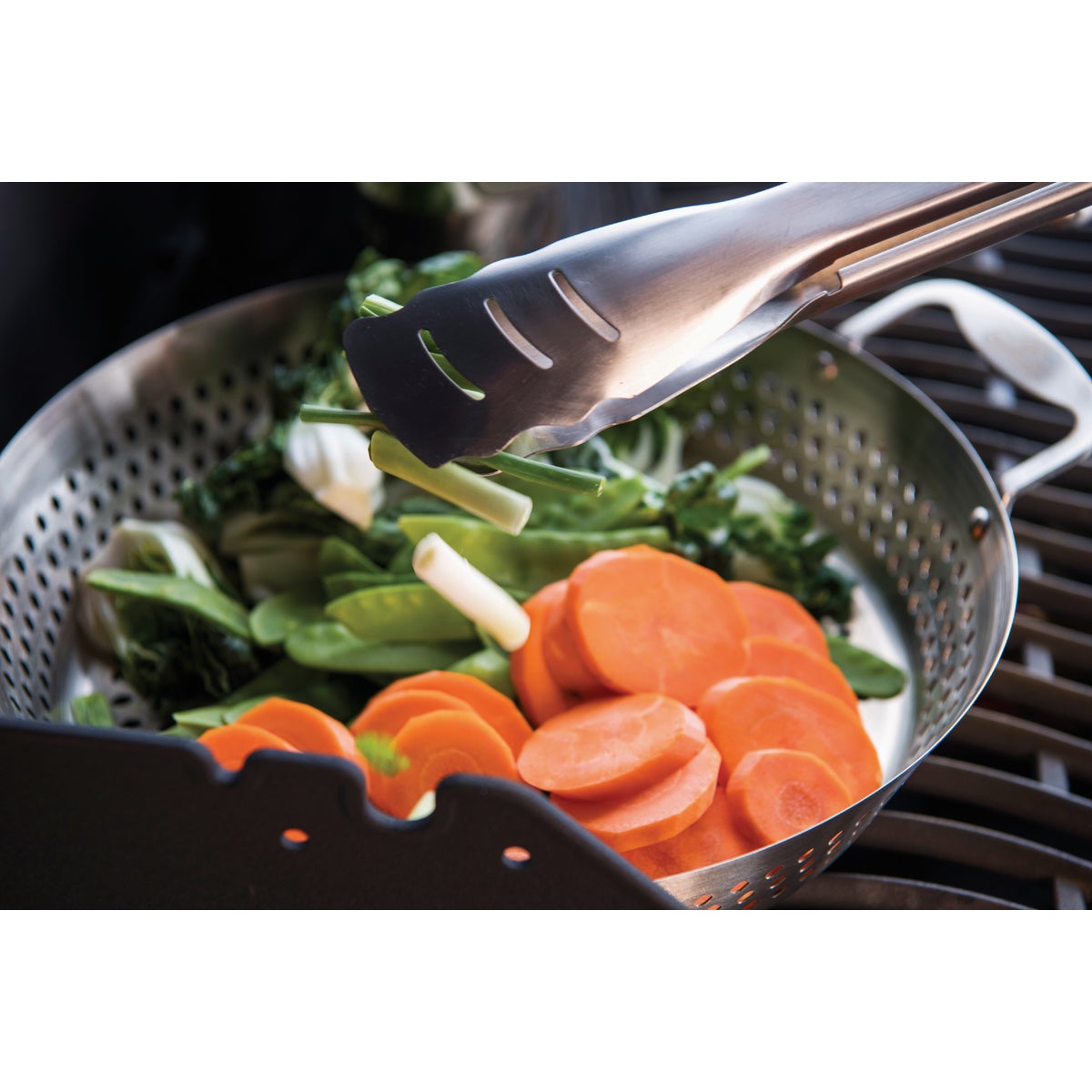 Napoleon Stainless Steel Grilling Wok Image 3