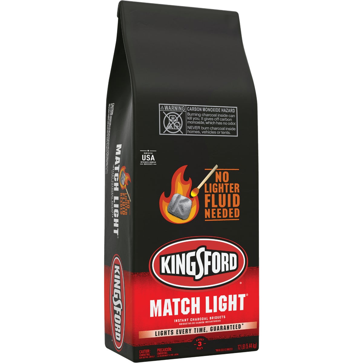 Kingsford Match Light 12 Lb. Briquets Charcoal Image 2