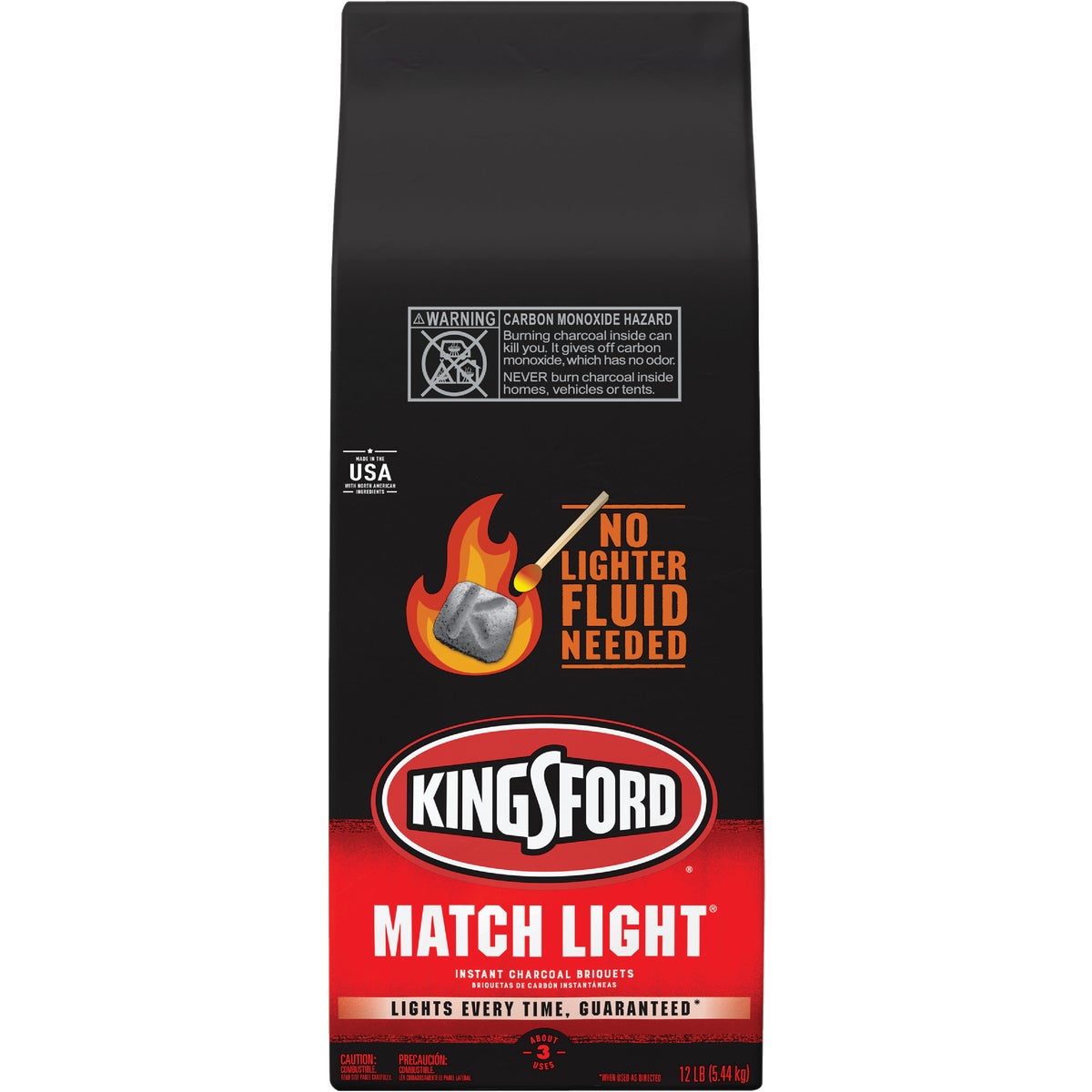 Kingsford Match Light 12 Lb. Briquets Charcoal Image 1