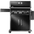 Napoleon Rogue 525 4-Burner Natural Gas with Stainless Steel Grids Grill, Black Image 4