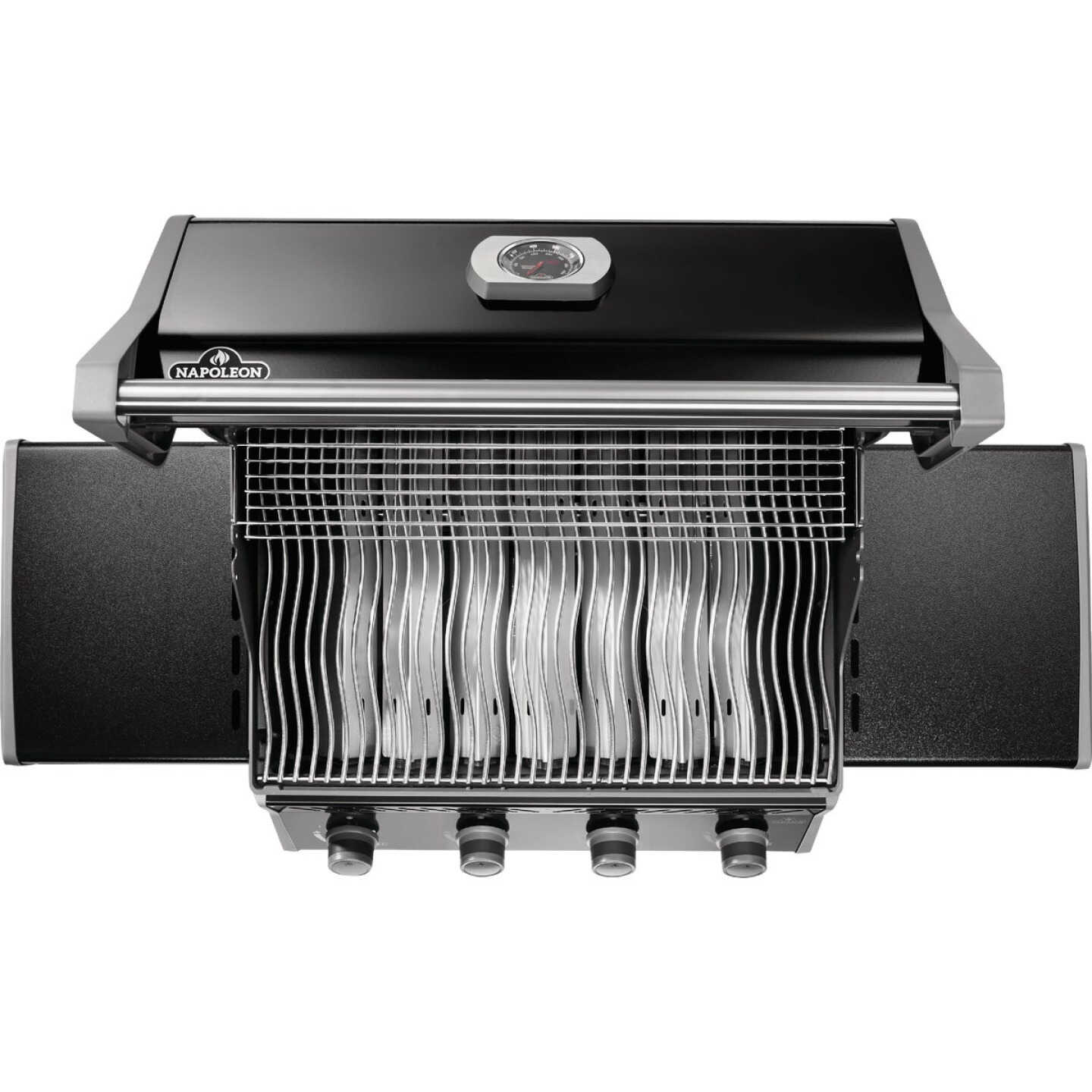 Napoleon Rogue 525 4-Burner Natural Gas with Stainless Steel Grids Grill, Black Image 6