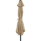 Outdoor Expressions 7.5 Ft. Aluminum Tilt/Crank Tan Patio Umbrella Image 5