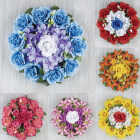 Gerson 14 In. Solid Garden Wreath Display Image 1