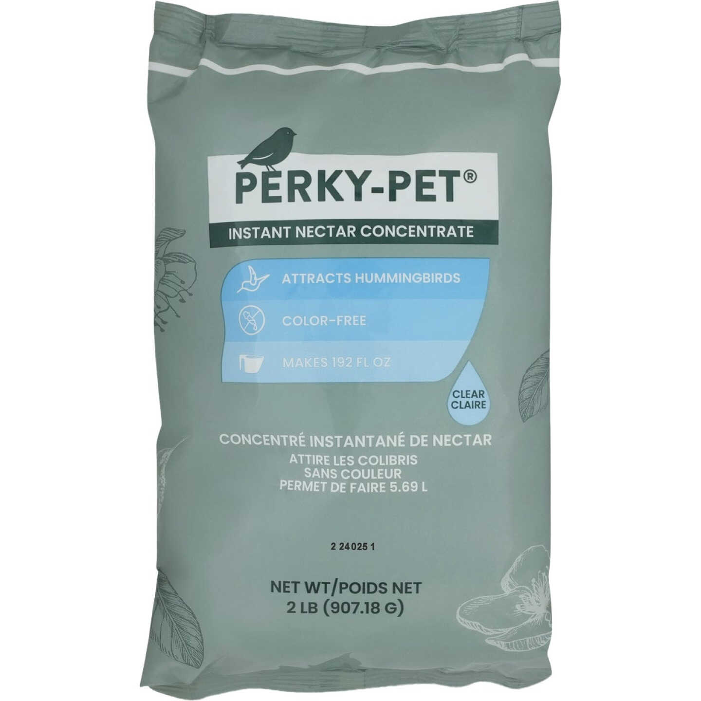 Perky-Pet 2 Lb. Concentrate Clear Powder Hummingbird Nectar Image 1