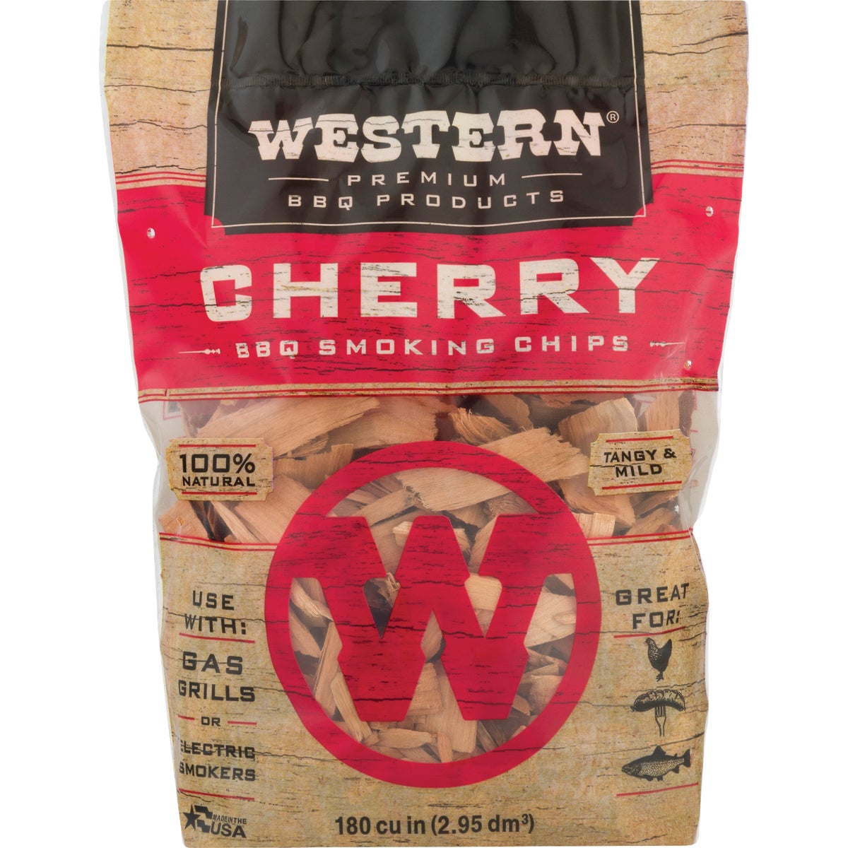 Western 180 Cu. In. Cherry Wood Smoking Chips Image 3