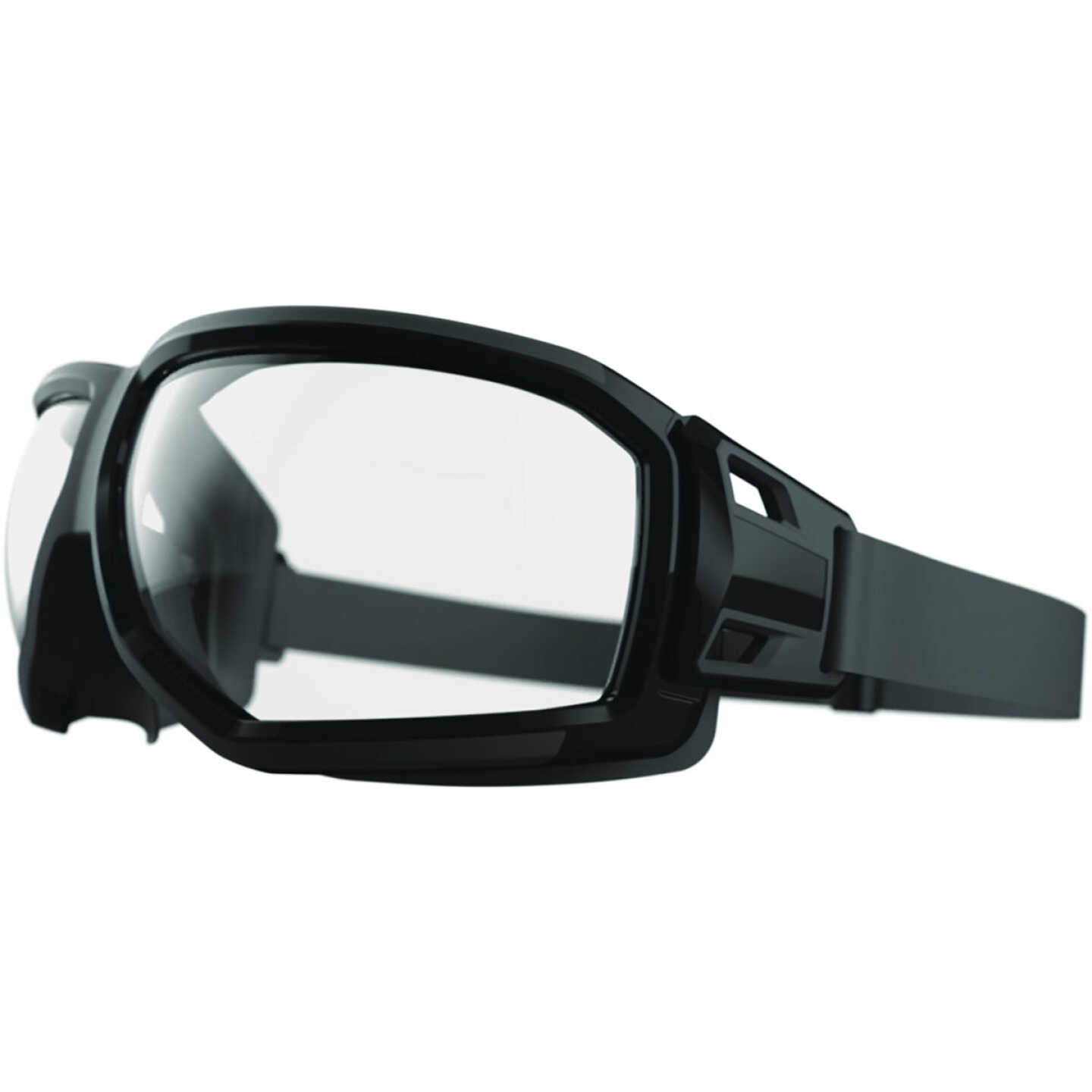 I-form Morfit Black Frame Safety Glasses with Clear Lenses Image 1