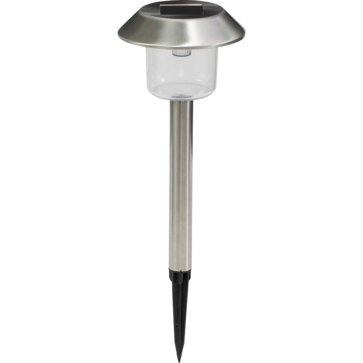 Stainless Steel 3 Lm. Solar Stake Light Image 1