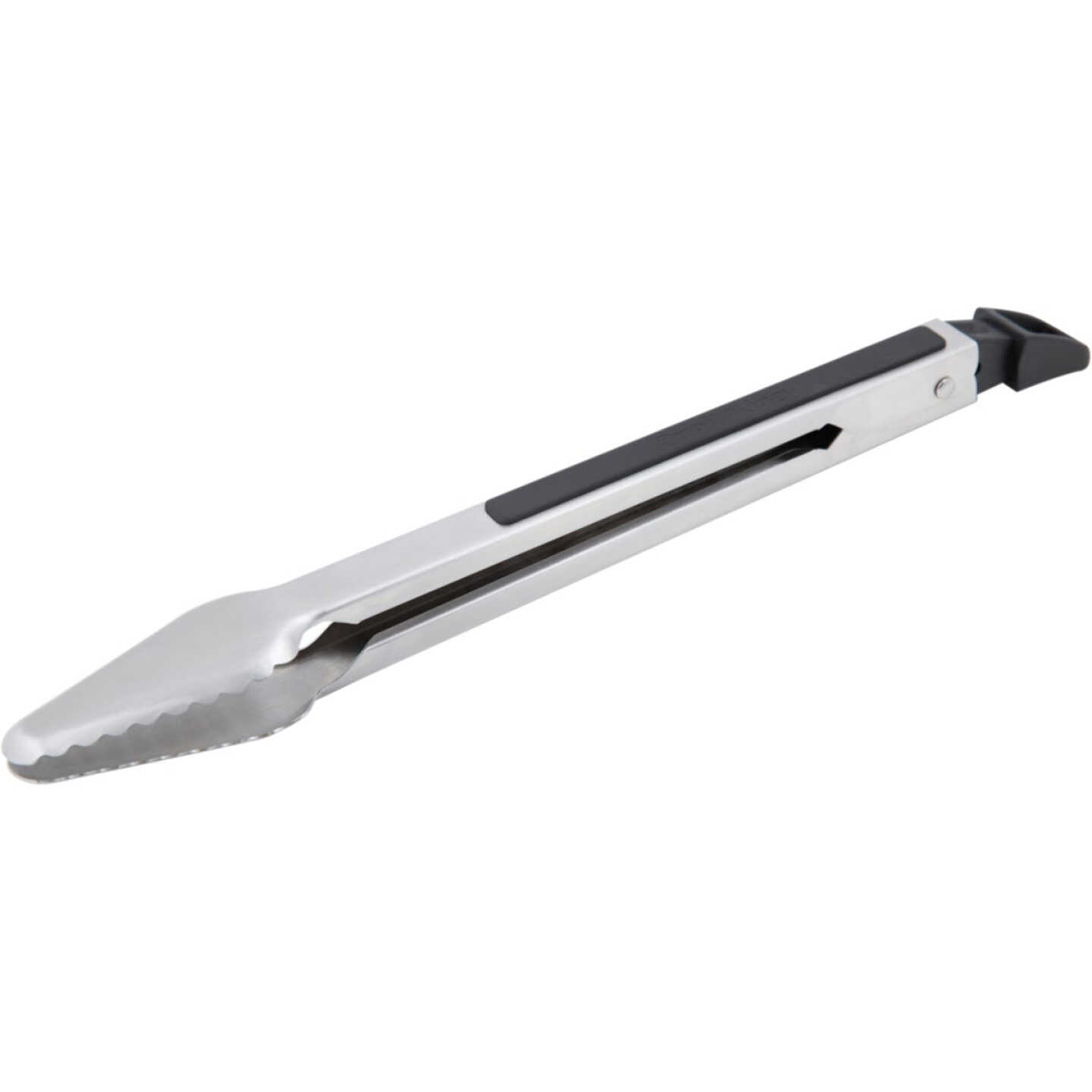 Broil King 13.69 In. Stainless Steel Soft Grip Barbeque Tongs Image 1