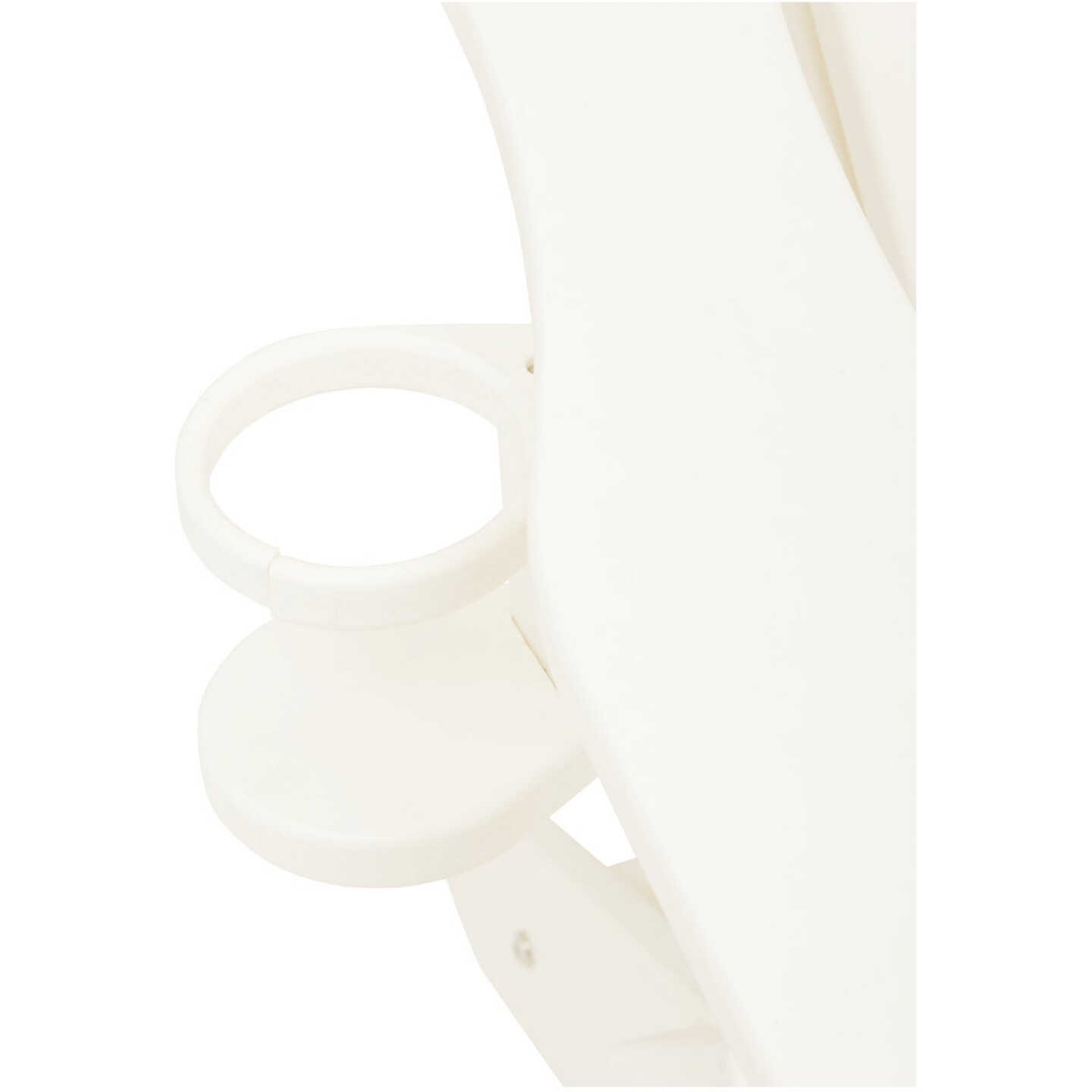 Outdoor Expressions White HDPE Adirondack Chair Image 4