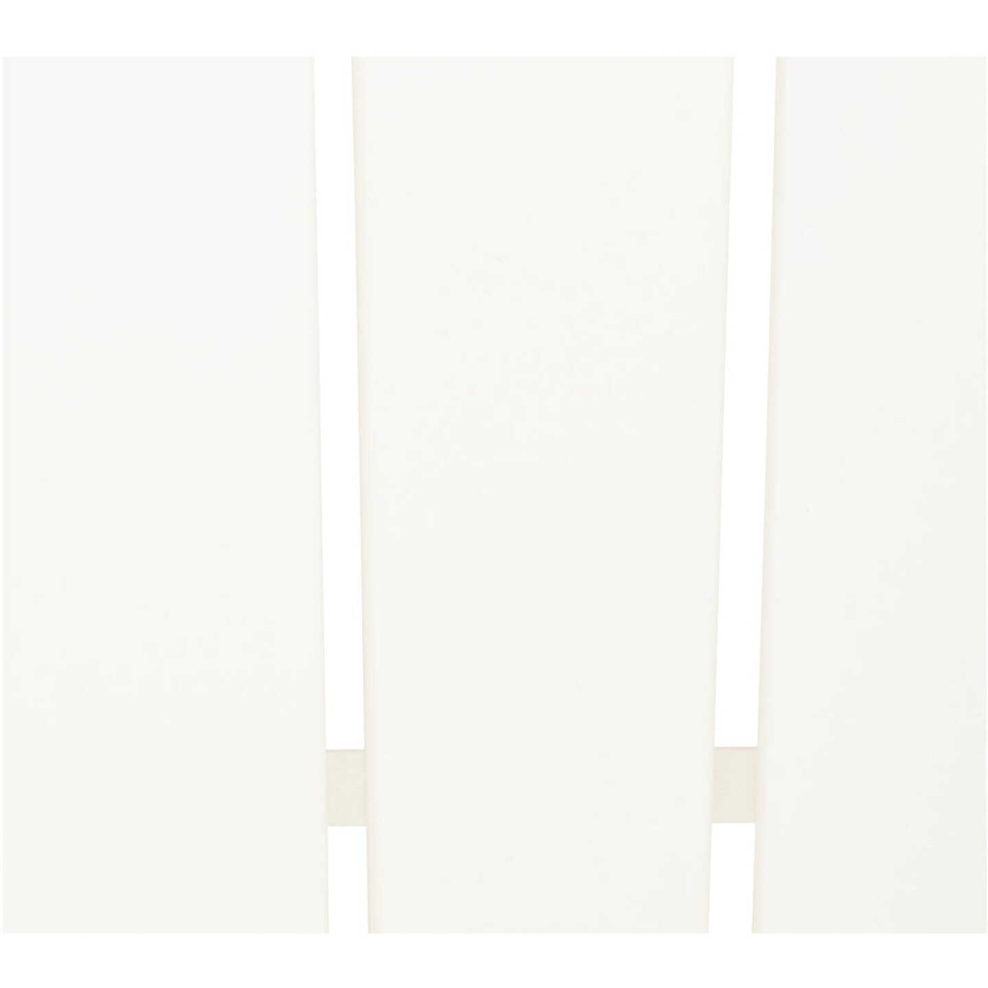 Outdoor Expressions White HDPE Adirondack Chair Image 2