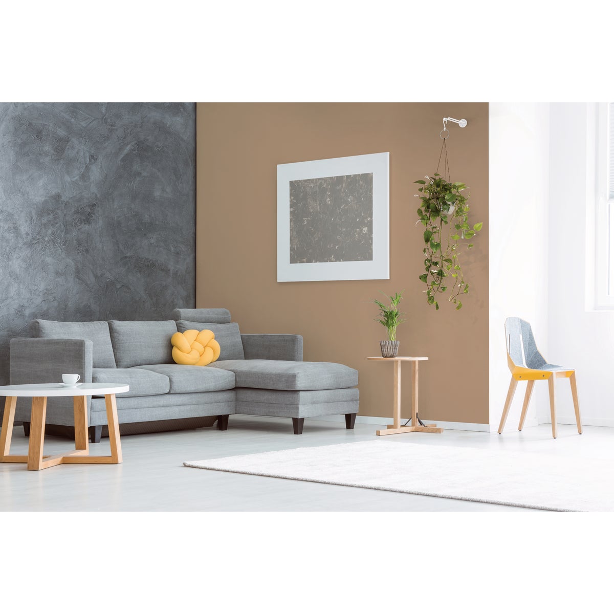 National Hardware 7 In. White Steel Wall Base Plant Hanger Image 2