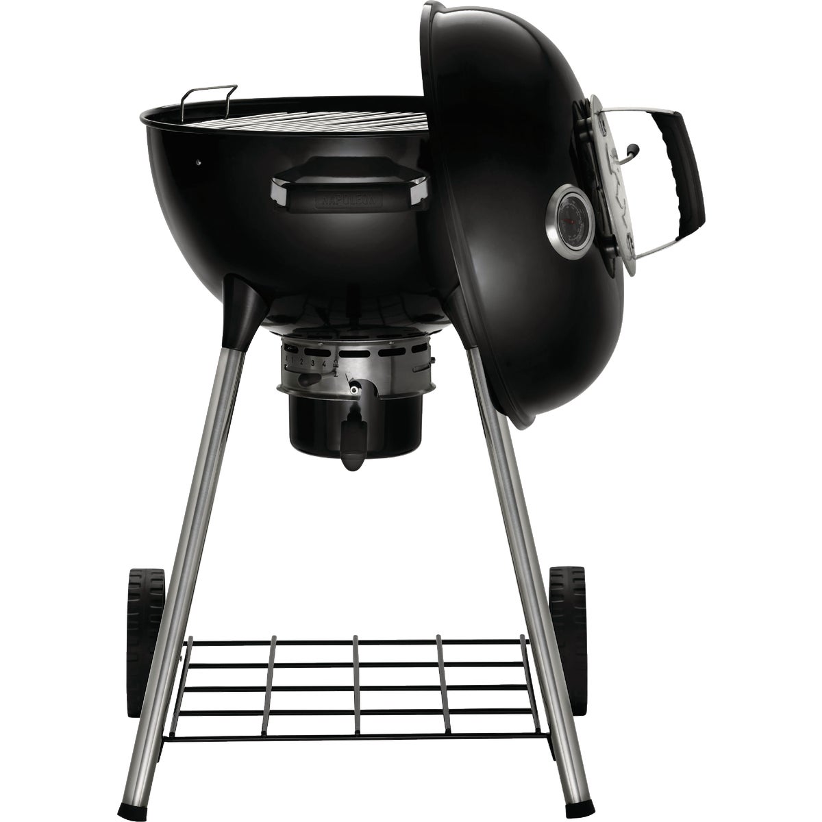 Napoleon NK18 Charcoal Kettle Grill, Black Image 3