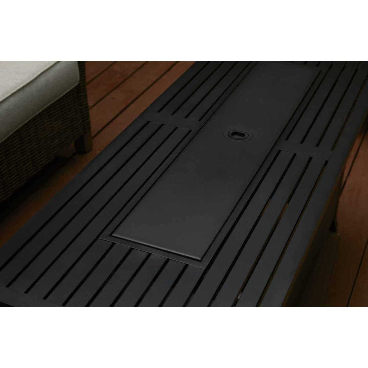 Outdoor Expressions 56 In. x 21 In. Rectangular Propane Fire Pit Table Image 5