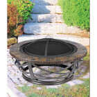 McKinley 40 In. Round Wood Burning Fire Pit Image 2