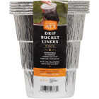 Oklahoma Joe's 6 In. Aluminum Drip Bucket Liners (5-Pack) Image 3