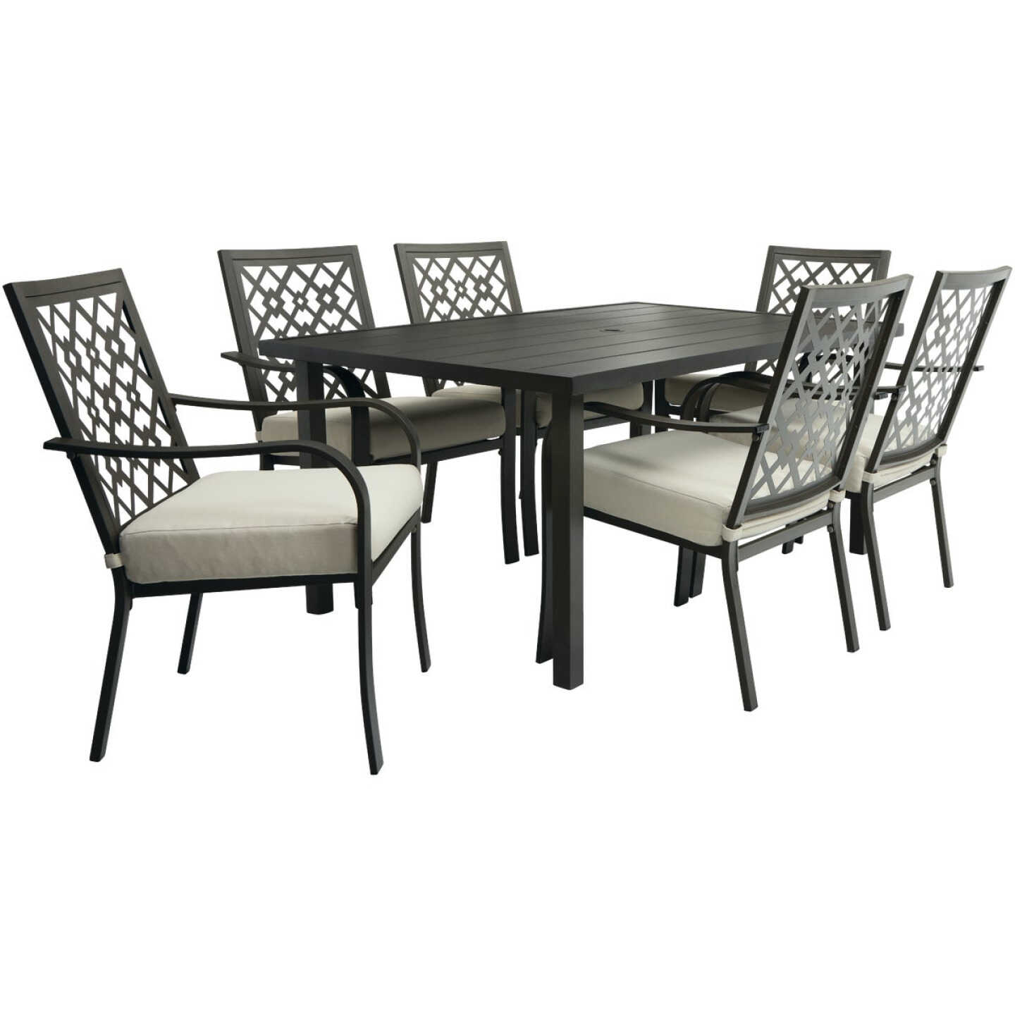 Outdoor Expressions Laguna Hills 7-Piece Dining Set Image 8
