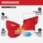 Milwaukee Workskin Washable Performance Neck Gaiter, Red Image 3