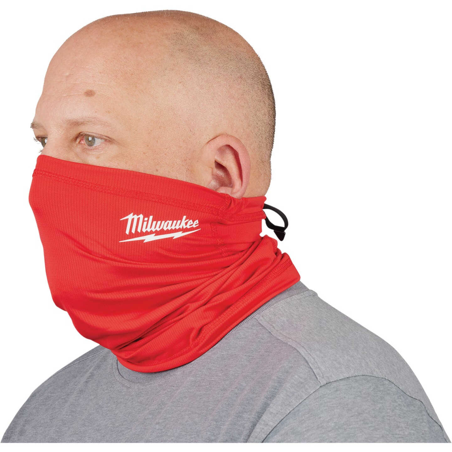 Milwaukee Workskin Washable Performance Neck Gaiter, Red Image 4